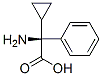 DL-2-Cyclopropyl-2-phenylglycine Struktur