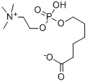 6-(O-Phosphorylcholine)hydroxyhexanoic Acid Struktur