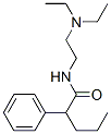 N-[2-(Diethylamino)ethyl]-2-phenylvaleramide Struktur