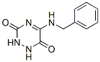 1,2,4-Triazine-3,6-dione, 1,2-dihydro-5-[(phenylmethyl)amino]- (9CI) Struktur