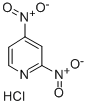 2,4-DINITROPYRIDINE MONOHYDROCHLORIDE Struktur