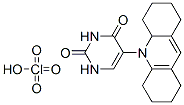 5-(1,2,3,4,5,6,7,8-octahydroacridin-10-yl)-1H-pyrimidine-2,4-dione per chlorate Struktur