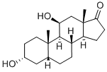 11B-HYDROXYETIOCHOLANOLONE Struktur