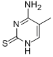 5-METHYL-2-THIOCYTOSINE Struktur