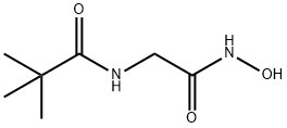 N-(pivaloyl)glycinohydroxamic acid Struktur