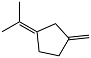 Cyclopentane, 1-methylene-3-(1-methylethylidene)- Struktur