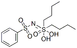 S,S-Dibutyl-N-(phenylsulfonyl)sulfimine Struktur