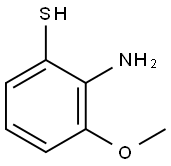 Benzenethiol,  2-amino-3-methoxy- Struktur