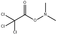 dimethylamino 2,2,2-trichloroacetate Struktur