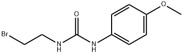 1-(2-bromoethyl)-3-(4-methoxyphenyl)urea Struktur