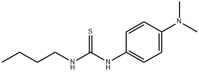 1-Butyl-3-[p-(dimethylamino)phenyl]thiourea Struktur