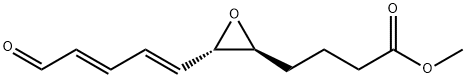 METHYL-(5S,6S)-EPOXY-11-OXO-(7E,9E)-UNDECADIENOATE Struktur