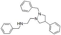 N,2-Dibenzyl-4-phenyl-1-pyrazolidineethanamine Struktur