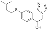 1-Imidazoleethanol, alpha-(p-isopentylthiophenyl)- Struktur