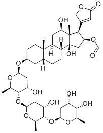 16-Formyldigitalinum verum Struktur