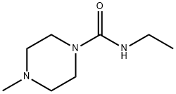 1-Piperazinecarboxamide,N-ethyl-4-methyl-(9CI) Struktur