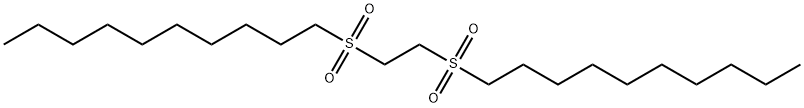 1,2-Bis(decylsulfonyl)ethane Struktur