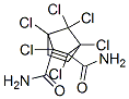 1,2,3,4,7,7-Hexachloronorborn-5-ene-2,3-dicarboxamide Struktur