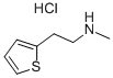 METHYL-(2-THIOPHEN-2-YL-ETHYL)-AMINE HYDROCHLORIDE Struktur