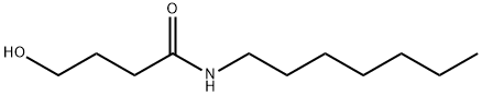 N1-HEPTYL-4-HYDROXYBUTANAMIDE Struktur