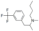 N-methyl-N-[1-[3-(trifluoromethyl)phenyl]propan-2-yl]butan-1-amine Struktur