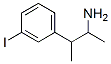 3-(3-iodophenyl)butan-2-amine Struktur