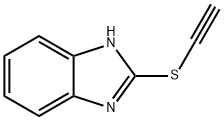 1H-Benzimidazole,  2-(ethynylthio)- Struktur