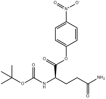 BOC-D-GLN-ONP Struktur