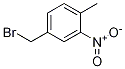 4-broMoMethyl-1-Methyl-2-nitro-benzene Struktur