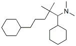 1,5-Dicyclohexyl-N,N,2,2-tetramethyl-1-pentanamine Struktur