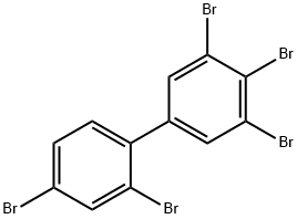 1,2,3-tribromo-5-(2,4-dibromophenyl)benzene Struktur