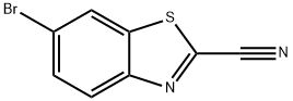 6-BROMO-2-BENZOTHIAZOLECARBONITRILE Struktur