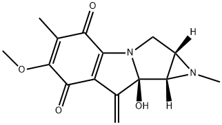 10-decarbamoyloxy-9-dehydromitomycin B Struktur