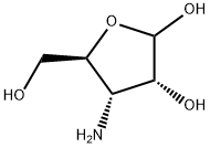 D-Ribofuranose, 3-amino-3-deoxy- (9CI) Struktur