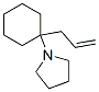 1-(1-Allylcyclohexyl)pyrrolidine Struktur