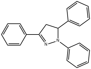 1,3,5-TRIPHENYL-4,5-DIHYDRO-1H-PYRAZOLE Struktur