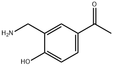 Ethanone, 1-[3-(aminomethyl)-4-hydroxyphenyl]- (9CI) Struktur