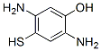 Phenol, 2,5-diamino-4-mercapto- (9CI) Struktur