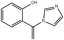 1-(1-2-HYDROXYPHENYL)ETHENYL)-1H-IMIDAZOLE Structure