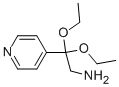 2,2-Diethoxy-2-(4-pyridyl)ethylamine Struktur