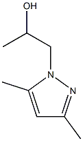 1H-Pyrazole-1-ethanol,  -alpha-,3,5-trimethyl- Struktur