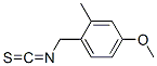 Benzene, 1-(isothiocyanatomethyl)-4-methoxy-2-methyl- (9CI) Struktur