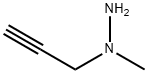 1-Methyl-1-(2-propynyl)hydrazine Struktur