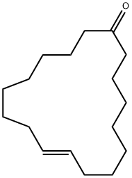 9-Cycloheptadecen-1-one Struktur