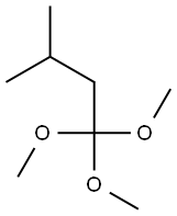 1,1,1-Trimethoxy-3-methylbutane Struktur