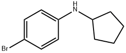 N-CYCLOPENTYL-4-BROMOANILINE Struktur