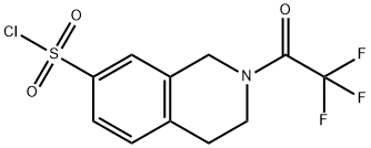 1,2,3,4-TETRAHYDRO-2-(TRIFLUOROACETYL)ISOQUINOLINE-7-SULFONYL CHLORIDE price.