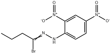 N-(2,4-Dinitrophenyl)butanehydrazonoyl bromide Struktur