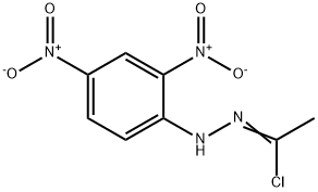 N-(2,4-Dinitrophenyl)ethanehydrazonoyl chloride Struktur