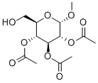 甲基-2,3,4-三乙酰氧基-alpha-D-吡喃葡萄糖苷, 7432-72-6, 結(jié)構(gòu)式